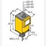 HJG圖爾克激光傳感器，NI20U-EM30-VN4X