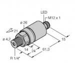 規(guī)格尺寸說明Turck PNP/NPN輸出壓力傳感器