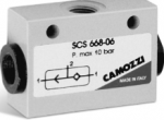 SCS-668-06梭閥，CAMOZZI單向閥中文資料