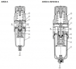 AW30-03G-A，日本SMC減壓閥AW40-04DG-1-A