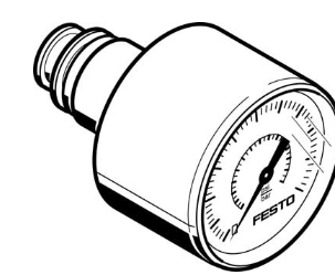 新款FESTO壓力指示器，帶顯示壓力表