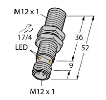 訂貨NI12U-EG18SK-VN4X，圖爾克圓柱形傳感器相關(guān)參數(shù)